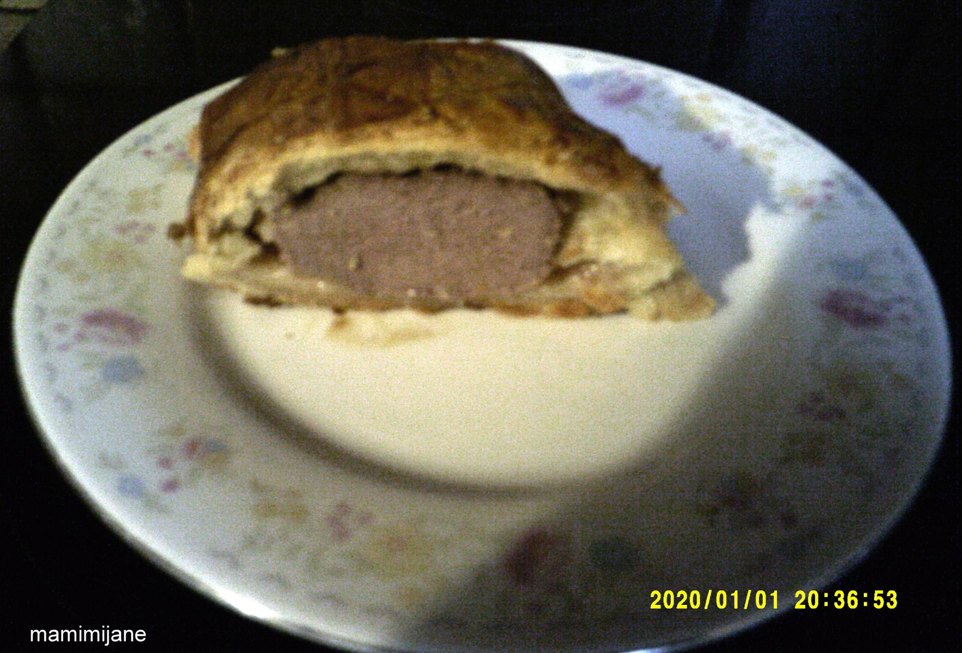 Feuilleté De Filet Mignon De Chevreuil.